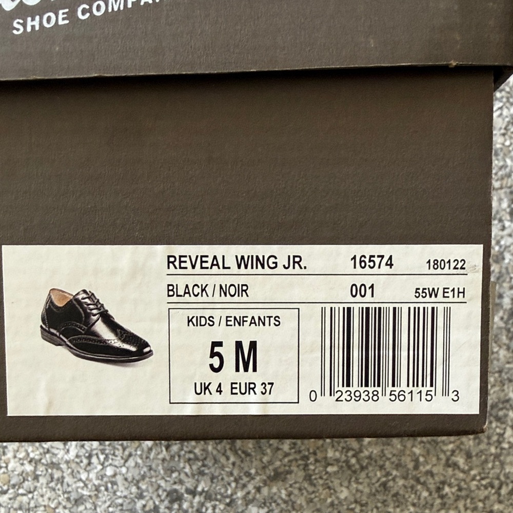 Florsheim Black Kids Dress Shoes